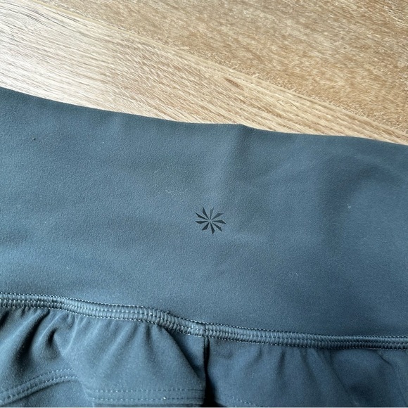 Athleta Salutation Joggers Powervita Pants Size Small Grey Side Pockets - Picture 9 of 11